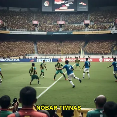 Gaya Asyik Nobar Timnas Indonesia vs Australia di Stadion